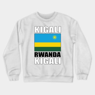 Flag of Rwanda Crewneck Sweatshirt